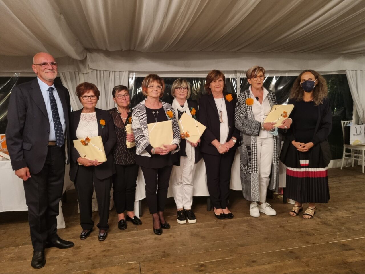 L’associazione Arca premia i volontari più “storici”