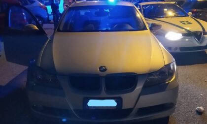 La Polizia locale sequestra un'automobile dopo un inseguimento