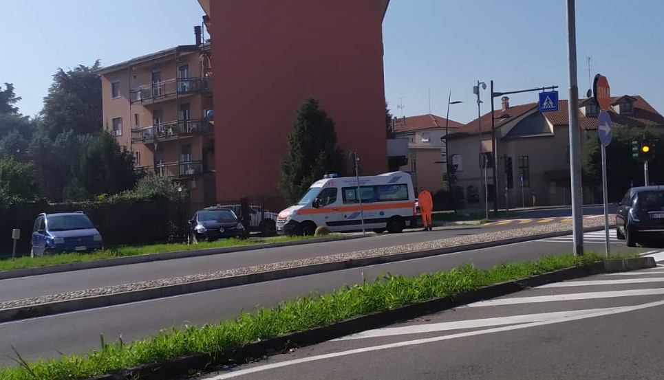 Incidente in bicicletta: paura per un 80enne sul Provinciale