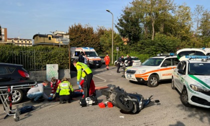 Monza, due motociclisti portati in ospedale dopo un incidente