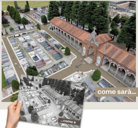 A gennaio il via ai lavori di riqualificazione del cimitero di Meda