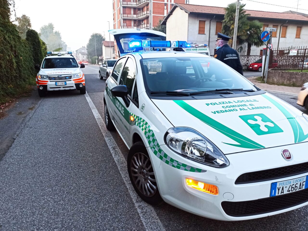 Minorenne in ospedale dopo lo scontro con un’auto