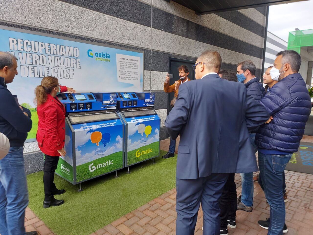 Delegazione spagnola visita la sede di Gelsia Ambiente