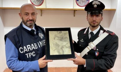 I Carabinieri per la Tutela del Patrimonio Culturale restituiscono un'opera d’arte razziata dalla Gestapo