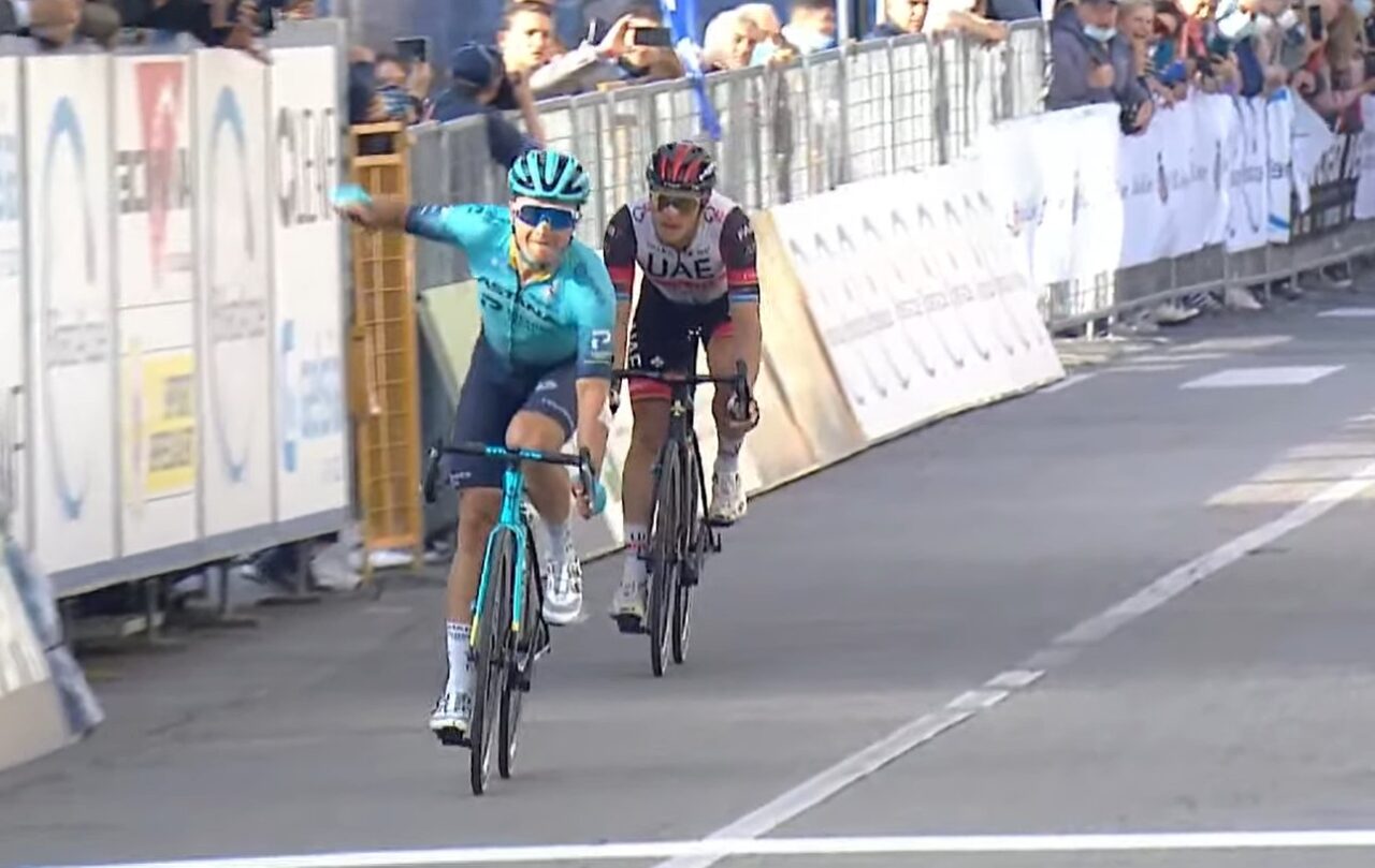 Coppa Agostoni, la vittoria è del kazako Lutsenko