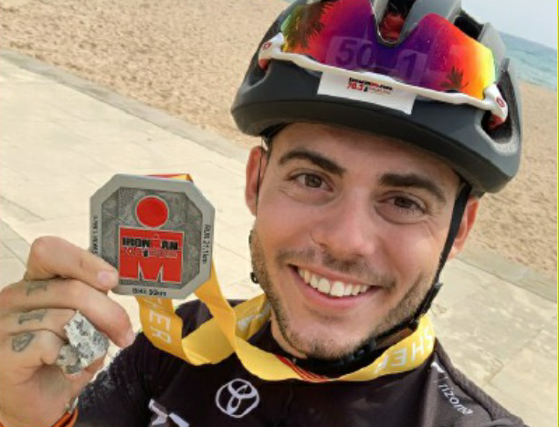 Andrea è un vero… Ironman