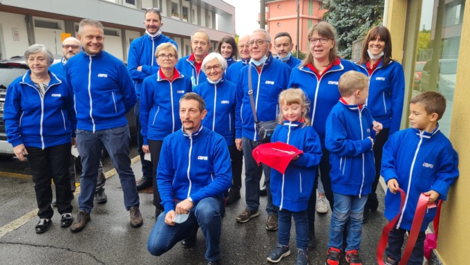 Arcore, taglio del nastro per la nuova sede dell’Avis