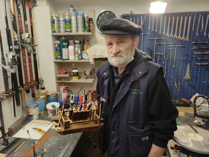 Il “Capitano” Ermenegildo Desinano torna al timone delle sue navi