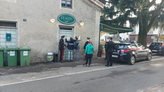 Intervento dei Carabinieri, chiuso per sette giorni il Teatro Cafè