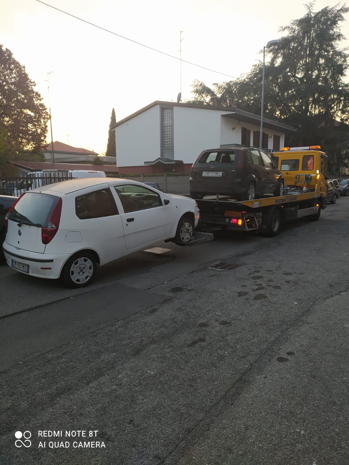 Automobili rimosse Polizia Locale Brugherio