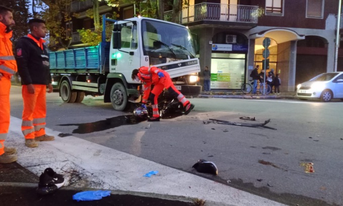 E' Deceduto Il Motociclista Dopo L'incidente A Seregno - Prima Monza