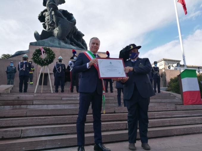Conferita la cittadinanza onoraria al Milite Ignoto