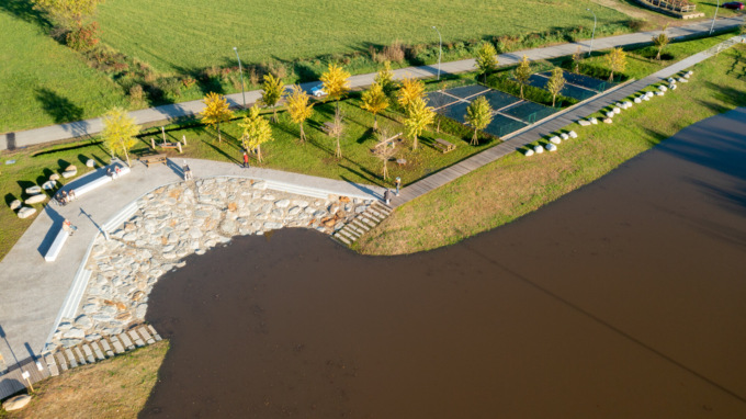Le foto del Parco dell’Acqua dopo le forti piogge di mercoledì