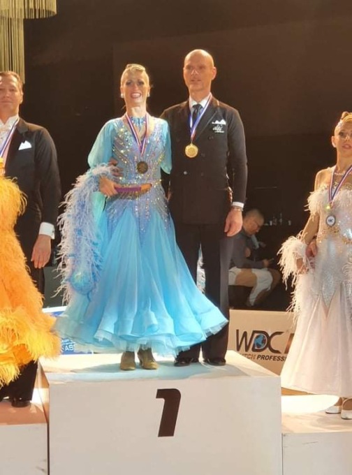 Due giussanesi sono diventati i campioni del mondo in  danze standard