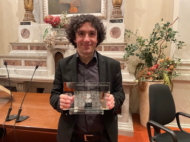 Marco Balzano vincitore premio letterario Brianza