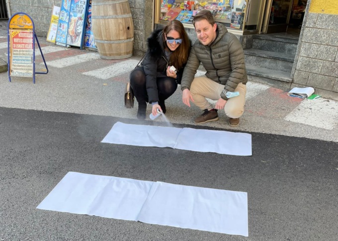 Manca la segnaletica sulle strade, la “disegnano” i consiglieri di opposizione