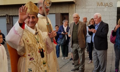 L'arcivescovo Mario Delpini in visita a Villasanta