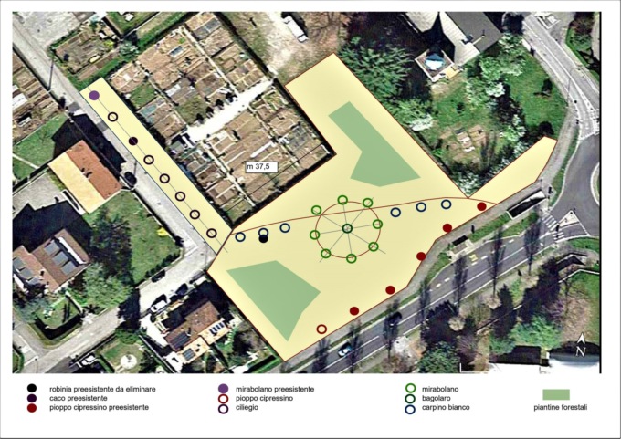 Carate Brianza dedica un giardino alle vittime del Covid
