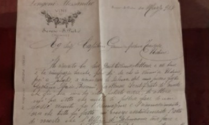 "Lettere dal passato" riaffiorano dall’archivio Traversi