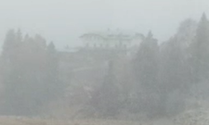 Il video della prima neve ai Piani di Bobbio