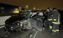 Tir contromano in autostrada fa frontale con l'auto del manager di Nibali e  Pogacar