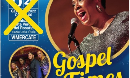 Annullato il concerto gospel in programma il 4 gennaio a Vimercate