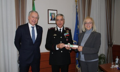 Onorificenza per il Generale di Brigata dei Carabinieri Giuseppe Spina
