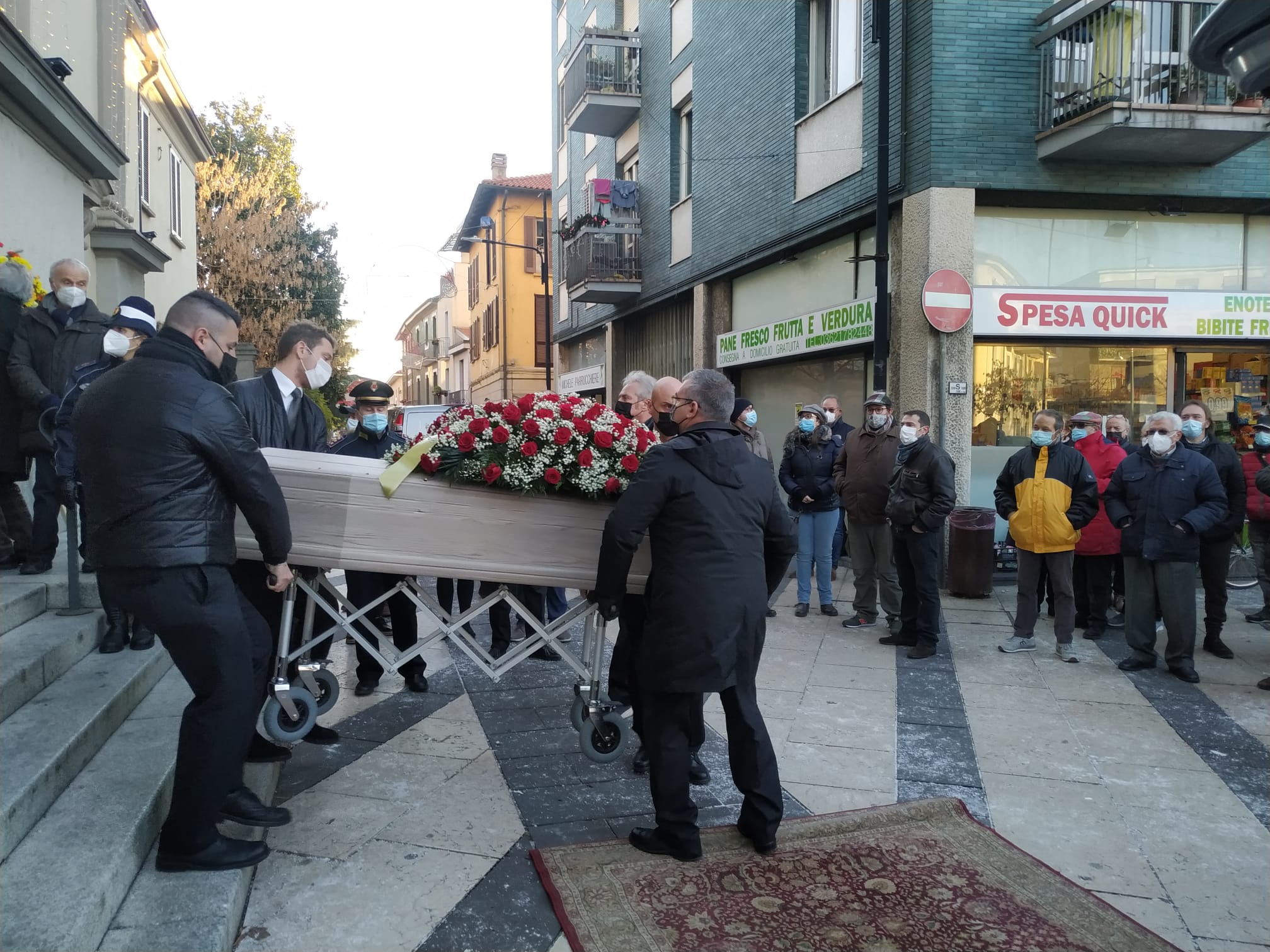 Nova Milanese, Funerale dottor Antonio Colombo