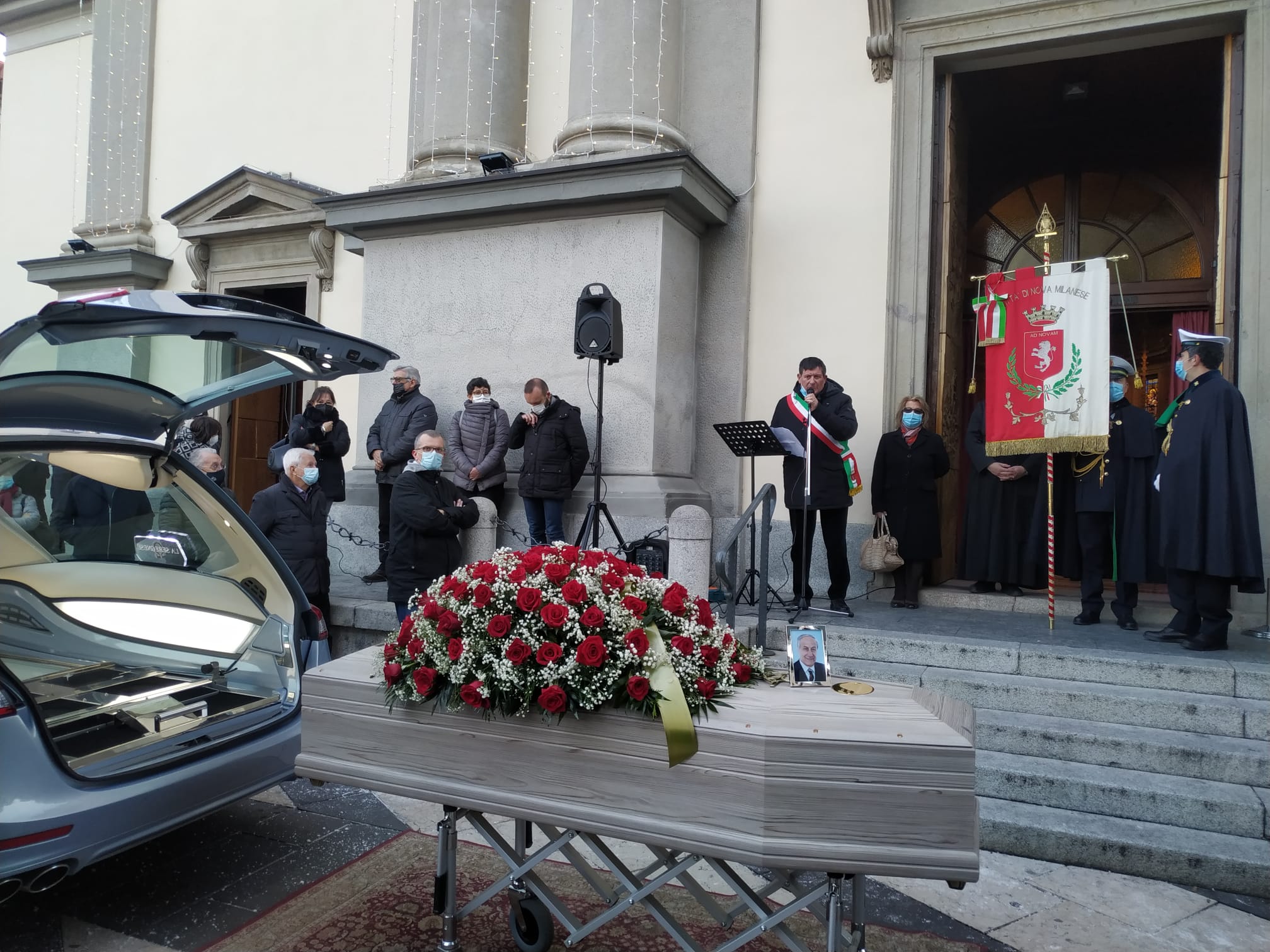 Nova Milanese, Funerale dottor Antonio Colombo