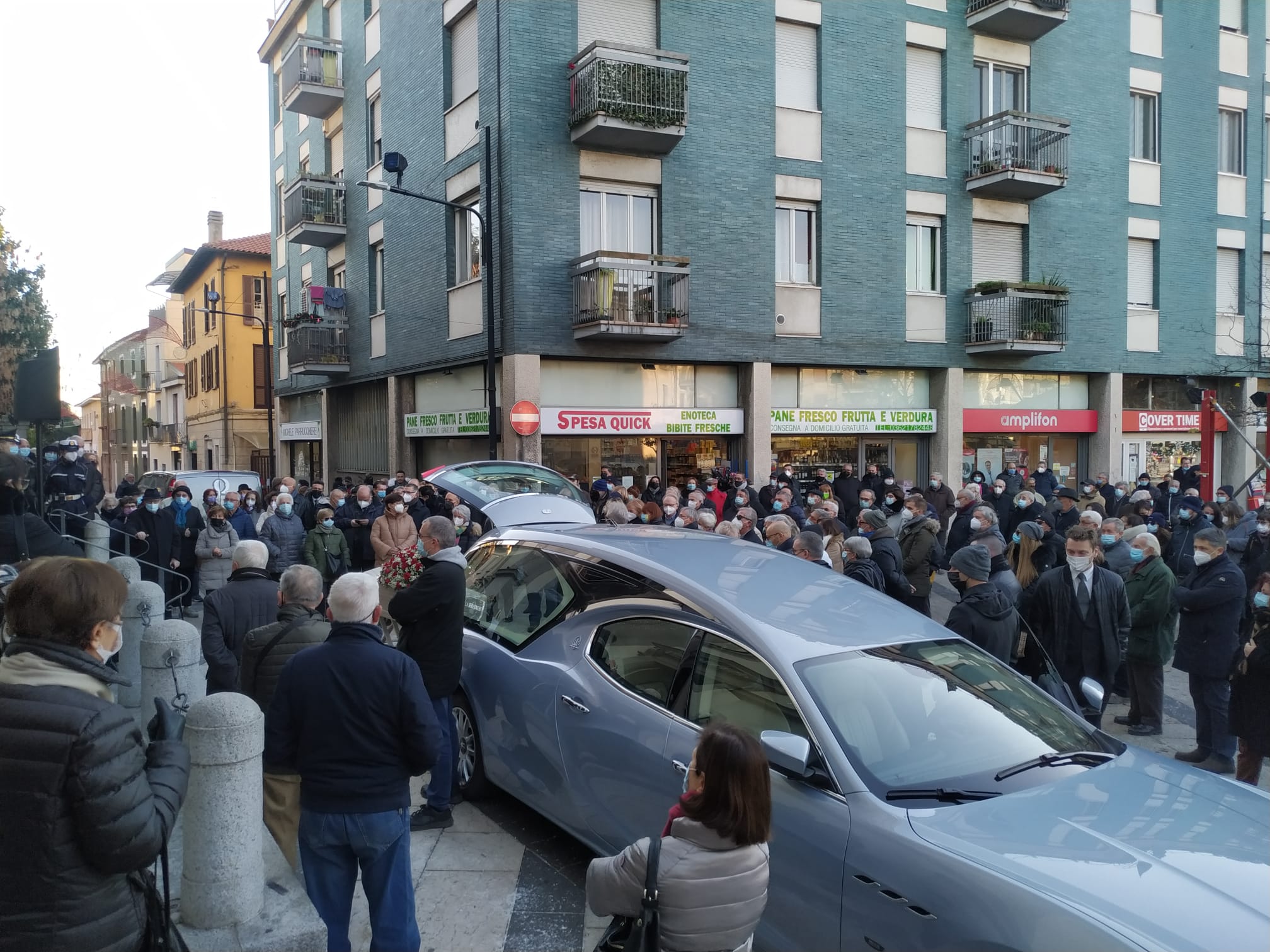 Nova Milanese, Funerale dottor Antonio Colombo