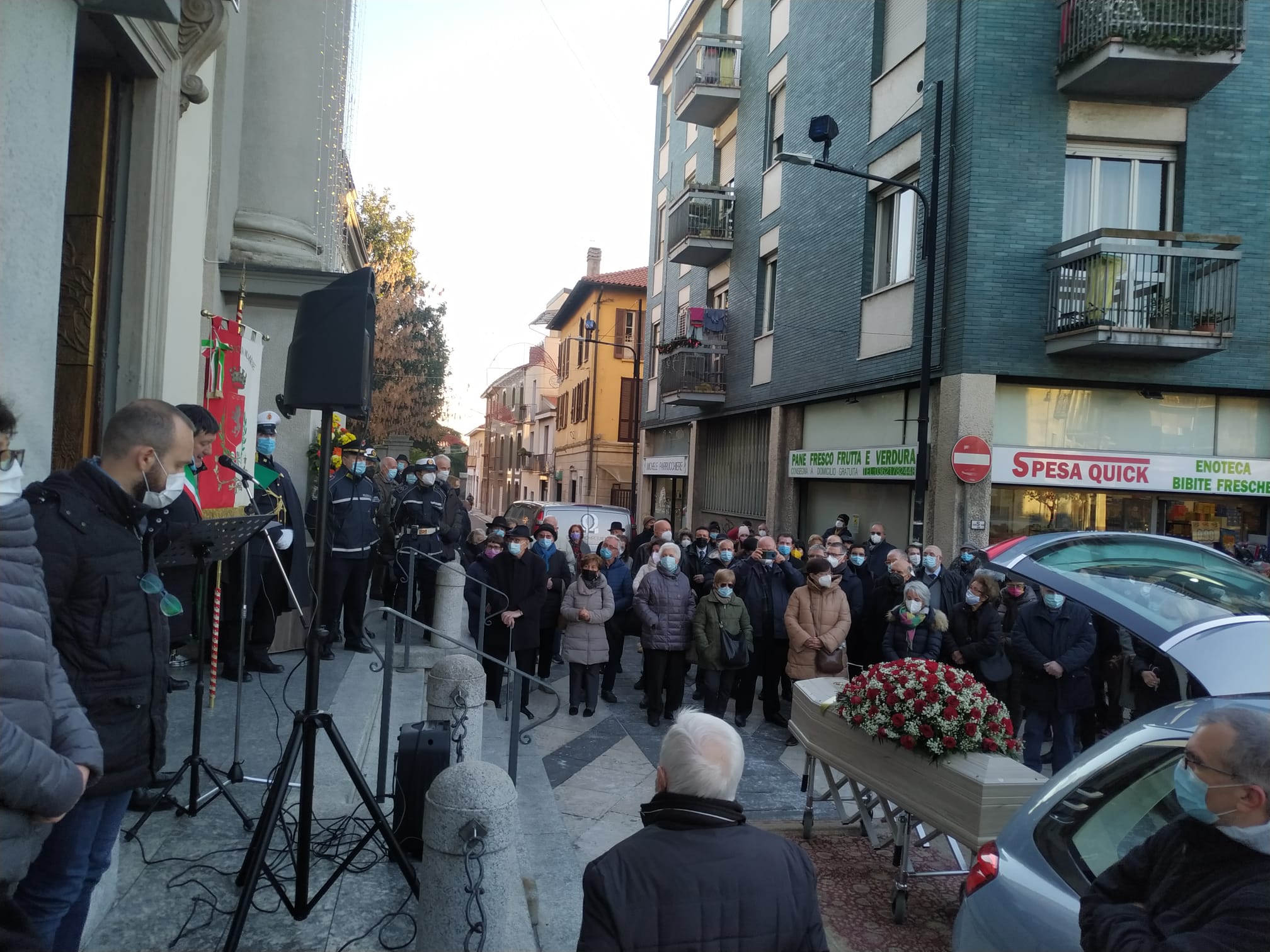 Nova Milanese, Funerale dottor Antonio Colombo