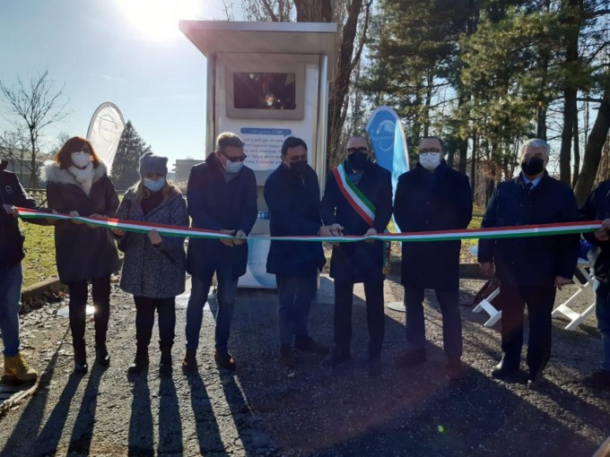 Concorezzo inaugura la sua prima Casetta dell’acqua “targata” BrianzAcque