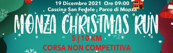 Arriva la Monza Christmas Run, la corsa benefica nella splendida cornice del Parco