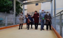 Inaugurato il nuovo campo di bocce al Centro anziani