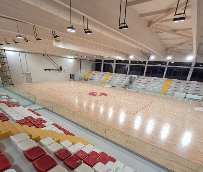 Conclusi i lavori all’interno del Palazzetto dello Sport di Lissone
