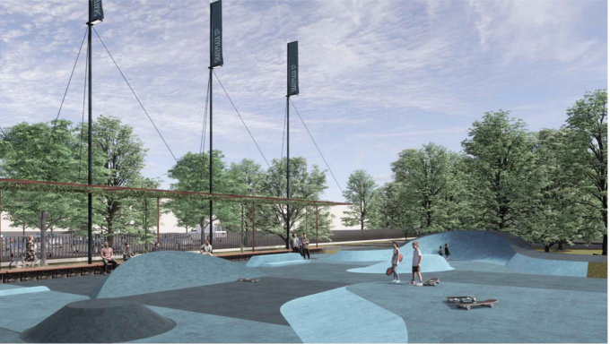 Skatepark: ecco come sarà il nuovo spazio per i giovani