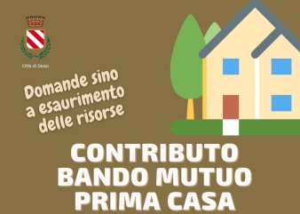 Sostegno per il pagamento del mutuo prima casa: a Desio è ancora possibile fare domanda