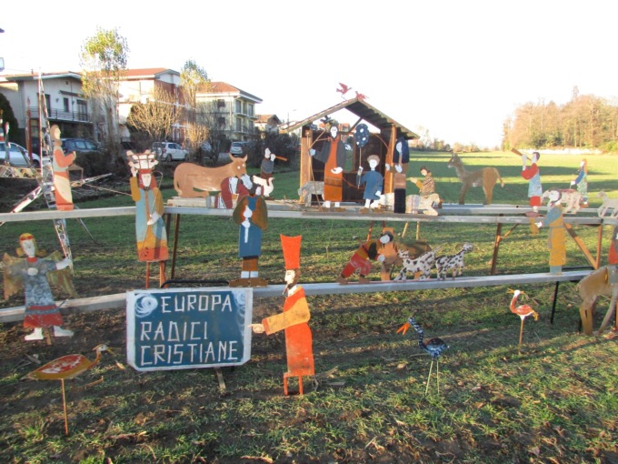 Arriva pure il plauso «presidenziale» per il presepe di «Peder»