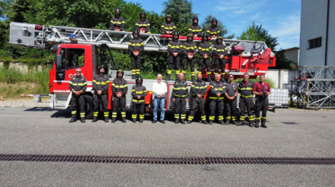 I Vigili del fuoco di Monza e Brianza celebrano Santa Barbara
