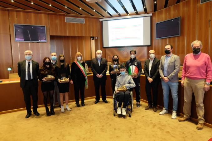 Lissone ha premiato le sue eccellenze che si sono distinte dello sport