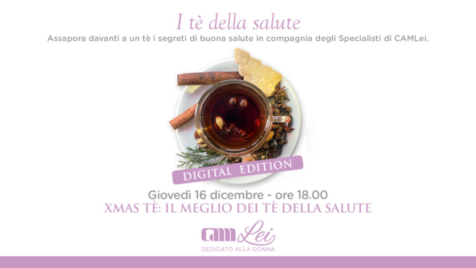 Giovedì 16 dicembre appuntamento online dedicato alla salute della donna