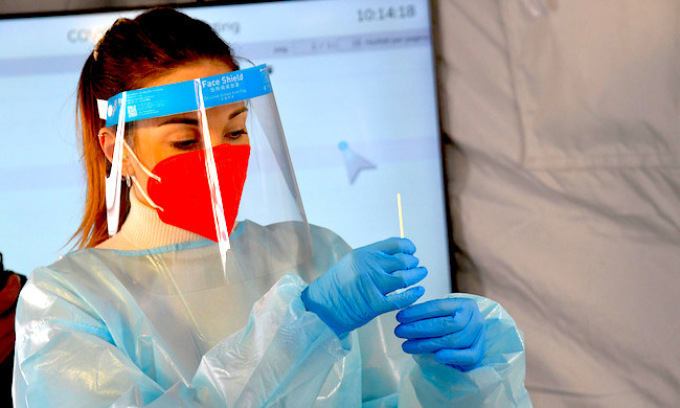 Punto tamponi aperto per due giorni