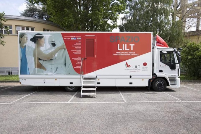 L’ambulatorio mobile della Lilt resta in piazza fino a fine anno