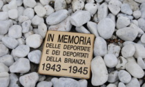 Verso il Giorno della Memoria. Posata una pietra l'inciampo davanti alla sede della Provincia per ricordare tutti i deportati brianzoli