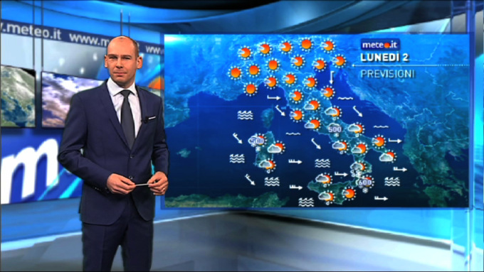 Il meteorologo racconta: “Da piccolo guardavo il cielo”