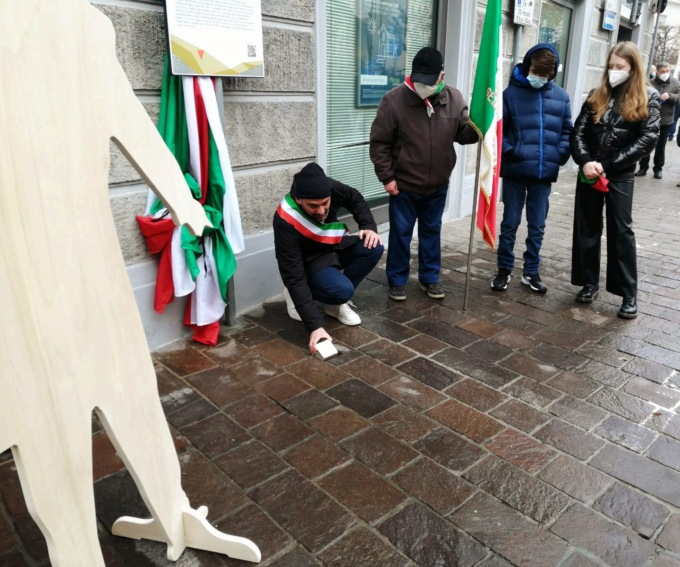 Una pietra d’inciampo per il martire belluschese Alessandro Fumagalli