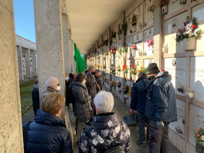 La staffetta partigiana salutata ancora una volta dagli amici di Anpi