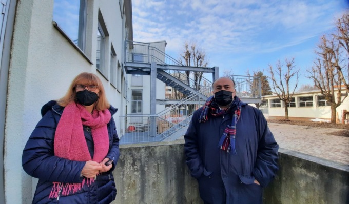 Le scuole Dante e Moro sono più sicure: completate le scale antincendio