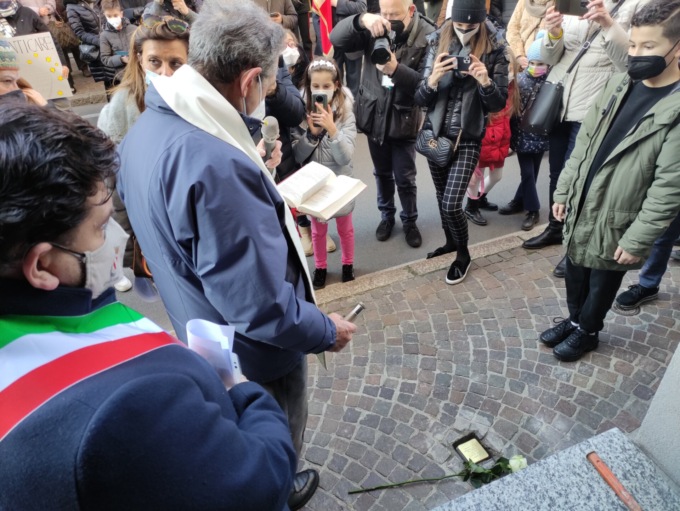 Pietre d’inciampo in memoria di Luigi Briani e Luigi Scalfi