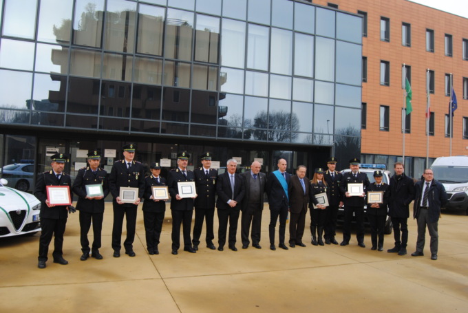 San Sebastiano, consegnate 8 targhe di encomio agli agenti della Polizia Provinciale
